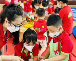 𝐕ui Tết Hàn Thực - Asean School làm Bánh Trôi, Bánh Chay 